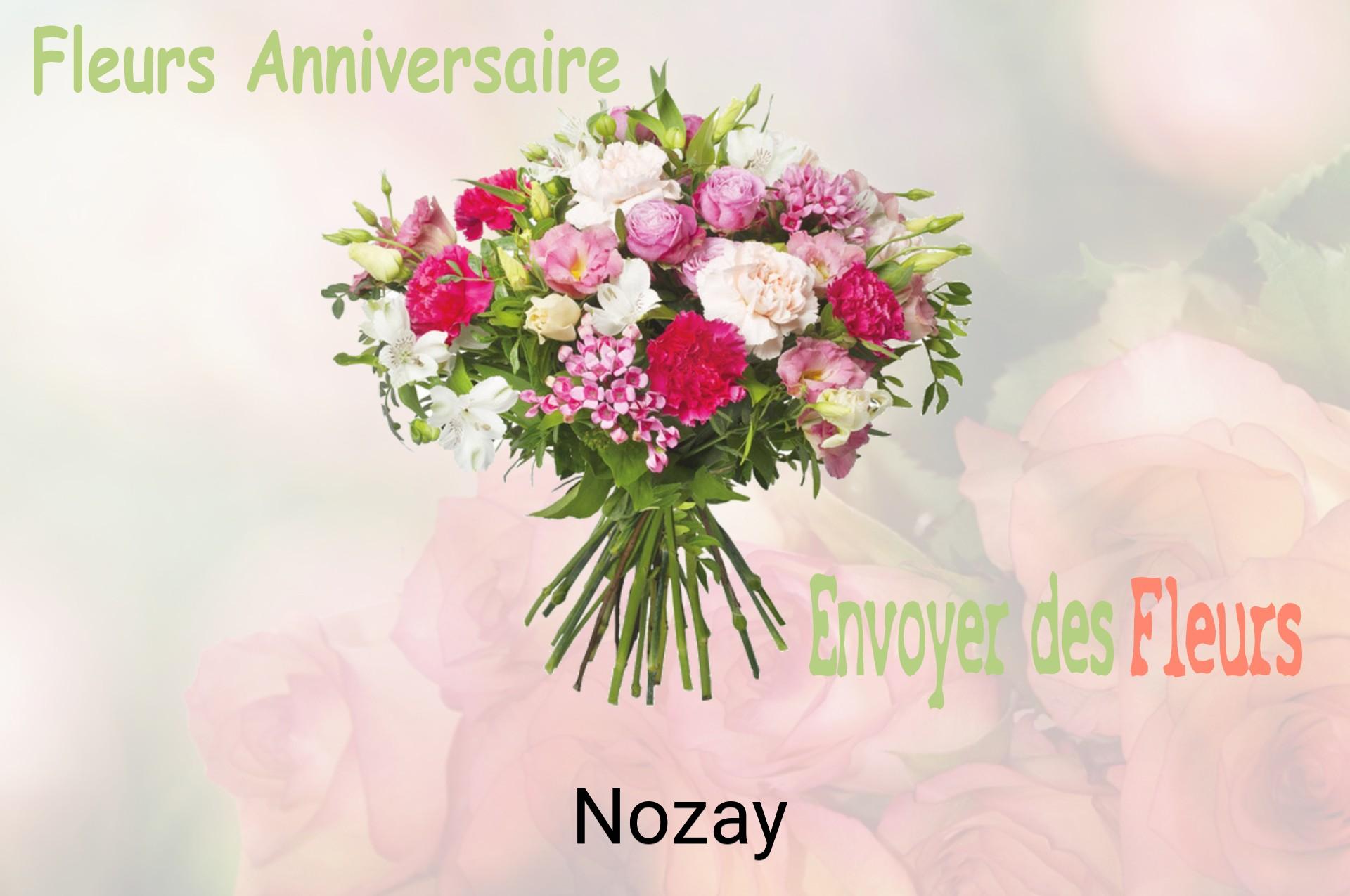 Bouquet de fleurs d’anniversaire livré à Nozay